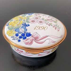 Victoria’s Secret 1990 A Year to Remember trinket box keepsake EUC